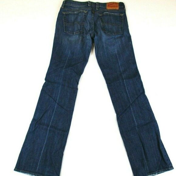 Lucky Brand Sundown Jeans By Gene Montesano Women's Size 27 Ringspun Denim - Picture 1 of 11